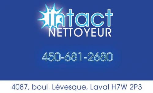Intact Nettoyeur à Laval